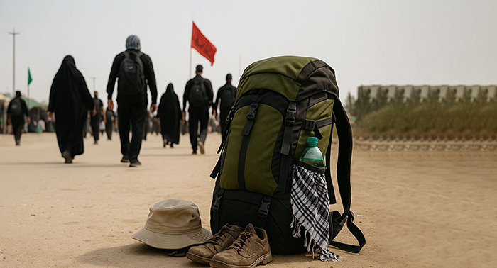 کوله پشتی مناسب پیاده‌روی اربعین