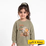 خرید عمده بلوز دخترانه طرح هدهد قصه گو | بچگانه (6 تایی)